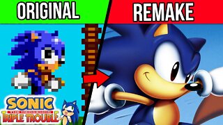 NOVO REMAKE do SONIC 🤩| Sonic Triple Trouble 16bit