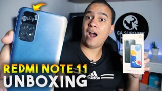 CHEGOU!! Redmi Note 11, O MAIS BARATO DE TODOS e com SNAPDRAGON! Unboxing e Teste de Câmeras