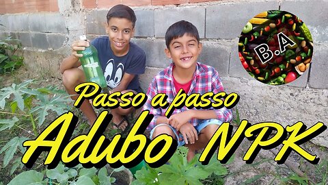 ADUBO NPK CASEIRO Passo a Passo #diy #diygarden #hortaorganica