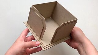 Simple cardboard idea | DIY napkin holder