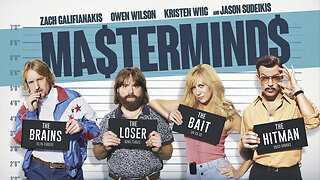 MASTERMINDS - OFFICIAL TRAILER - 2016