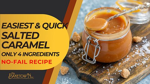 Easiest and quick Salted caramel recipe | How to make Perfect Salted Caramel sauce in Minutes