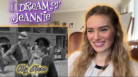 I Dream Of Jeannie Episode 2-My Hero!! Russian Girl First Time Watching!!