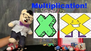 Learn how to Multiply with Chumsky Bear | Multiplication | Math | STEM | Educational Videos for Kids