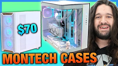 Montech is Aggressive: New $64 XR Case, King 65 Pro, & King 95 Mega | Gamers Nexus