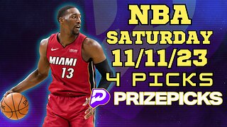 #PRIZEPICKS | BEST PICKS FOR #NBA SATURDAY | 11/11/2023 | TODAY | #BESTBETS | #BASKETBALL | PROPBETS