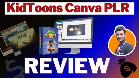 KidToons Canva PLR Review 🔥High-Quality, Unique, Ready-to-Use Children's Video Story With PLR!