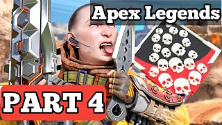 APEX LEGENDS - SOLO Wraith 24 KILLS and 4K Intelligence & Strategy Season 15 - PART 4