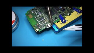 Micro USB Charging Port Removal with Atten ST-862D Hot Air SMD Rework Station