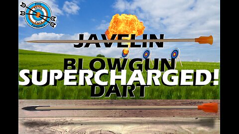 JAVELIN 625 Bamboo Blowgun Dart mod.