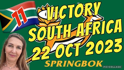 VICTORY for SOUTH AFRICA / prophetic word /22 Oct 2023