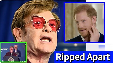 Elton John RIPPED APART Prince Harry For Talking During His Speech at the Stonewall National