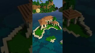 MINECRAFT: APRENDA A FAZER UMA CASA ASSIM!! #shorts