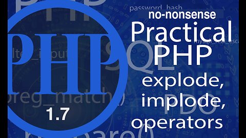 Video # 7 - PHP Operators