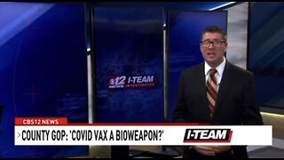 CBS News In Florida Reports Covid Vaccines Are Bioweapons - July 13th, 2023