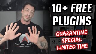 10+ FREE AUDIO PLUGINS Quarantine Special (Limited Time)