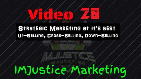 Video 20 - Tested and Proven Strategies That Increase Revenue & Profit