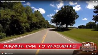 Bagnell Dam to Versailles - Missouri Motorcycle Ride