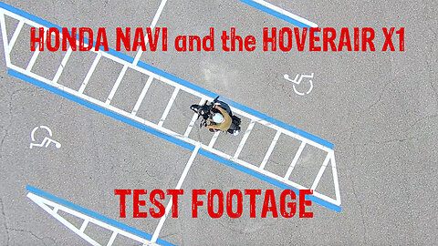 Honda Navi - Hoverair X1 Video test