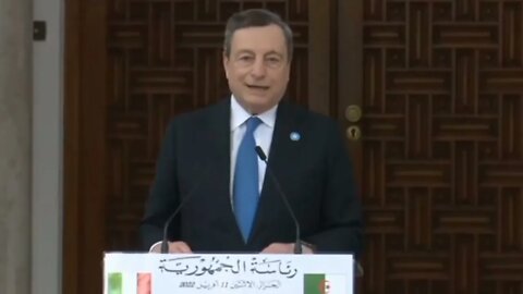 LA GRANDISSIMA GAFFE DI DRAGHI IN ALGERIA!