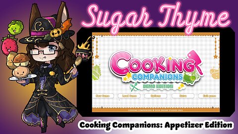 Sugar Spooky Thyme! Cooking Companions: Appetizer Edition