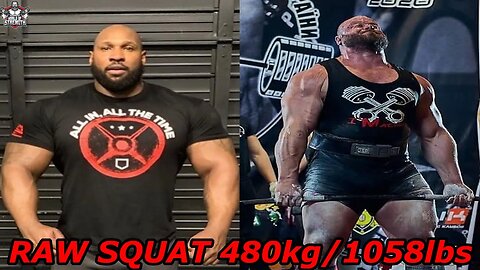 𝐒𝐓𝐑𝐄𝐍𝐆𝐓𝐇 𝐌𝐎𝐍𝐒𝐓𝐄𝐑 - Petr Petráš SQUAT 480kg/1058lbs