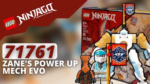 Upgrading Lego Ninjago set Zanes Power up Mech EVO 7176!