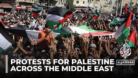 Tens of thousands rally around the world against Israel's Gaza bombardment