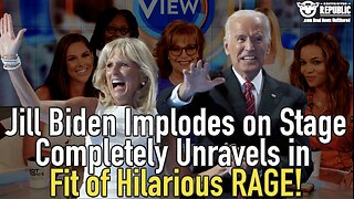 Jill Biden Implodes on Stage – Completely Unravels in Fit of Hilarious RAGE!