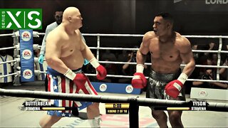 BUTTERBEAN vs Mike TYSON - FIGHT NIGHT CHAMPION