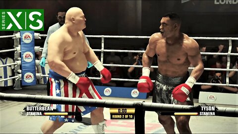 BUTTERBEAN vs Mike TYSON - FIGHT NIGHT CHAMPION