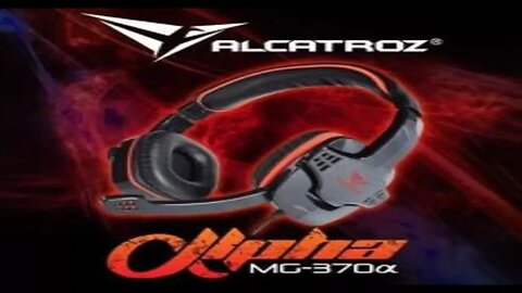 UNBOXING | HEADSET ALCATROZ ALPHA MG-370a | for PS5,PS4/Xbox All SERIES/PC/mobile