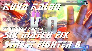 Kuya Kalbo Six Match Fix with Chun Li on Street Fighter 6 as Puyat 12-27-2023 Part 2.