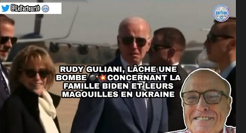 Rudy Guliani, lâche une bombe 💣💥concernant la famille Biden et leurs magouilles en Ukraine