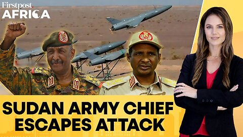 Sudan Army Chief Al-Burhan Survives Assassination Bid; Escapes Drone Attack | Firstpost Africa| RN