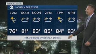 7 First Alert Forecast 5am Update, Wednesday, August 11