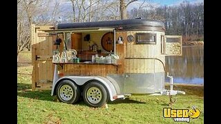 7' x 11.5' Turnbow Mobile Bar Trailer | Horse Trailer Concession Conversion for Sale in Virginia