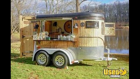 7' x 11.5' Turnbow Mobile Bar Trailer | Horse Trailer Concession Conversion for Sale in Virginia