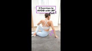 3 exercises to avoid for lower back pain