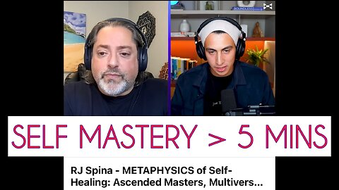 RJ Spina: Self MASTERY - 5 min Clip