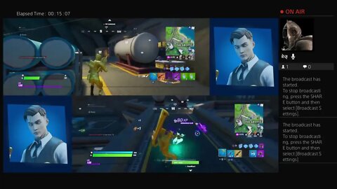 SweMex1 & AJ-swemex Fortnite Adventure Live on PS4 Broadcast