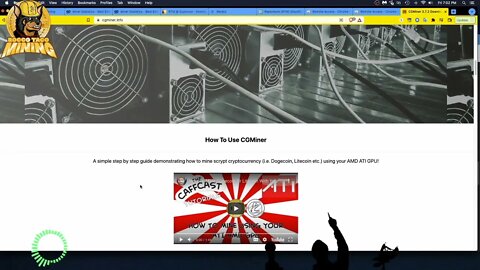 CGMINER for Dogecoin, bitcoin, Litecoin