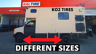 OFF-ROAD Tires For My OFF-GRID Tiny Home On Wheels (KO2 TIRES)