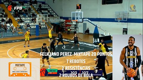 Mixtape do atleta Feliciano Perez jogando basquete em Portugal 2023