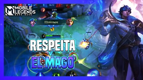 ELE É UM DOS MAGOS MAIS METAS DO JOGO | MLBB