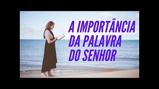 MINUTOS COM CRISTO: A IMPORTÂNCIA DA PALAVRA DO SENHOR. #shorts