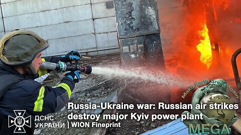 Russia-Ukraine war: Russian air strikes destroy major Kyiv power plant | WION Fineprint