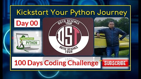 Kickstart your Python Journey with 100 Days Coding Challenge