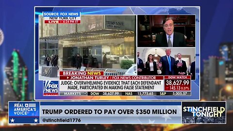 President Trump Ordered to Pay Over $350 M in Fraudulent Charges & Conviction! - Grant Stinchfield: