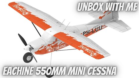 Unboxing Of The New Eachine Mini-Cessna 550mm.